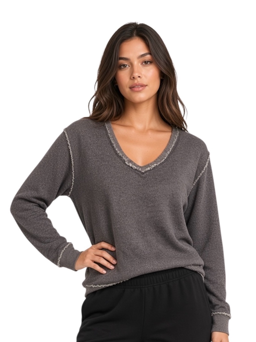 CHARLOTTE RUSSE ROOMY SWEATSHIRT